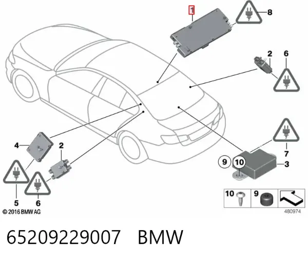 65209229007 BMW