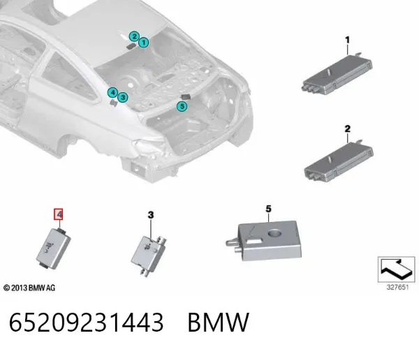  65209231443 BMW