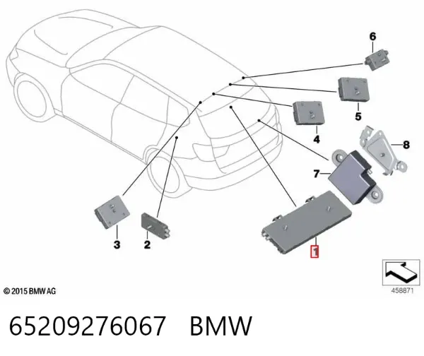  65209276067 BMW