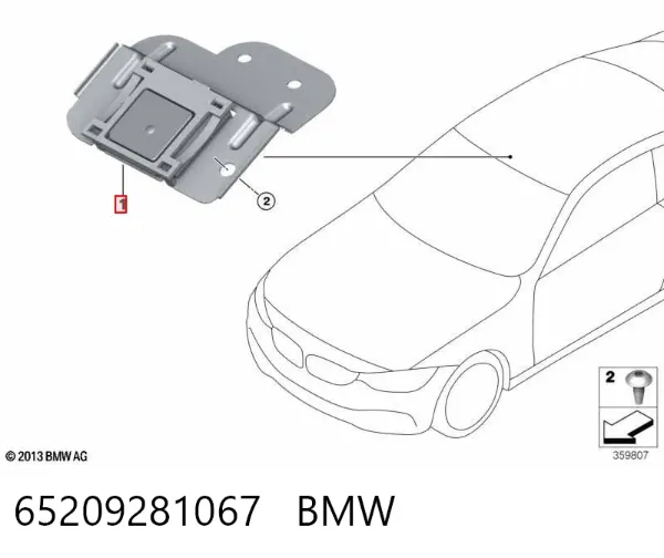  65209281067 BMW