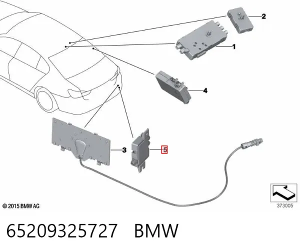  65209325727 BMW