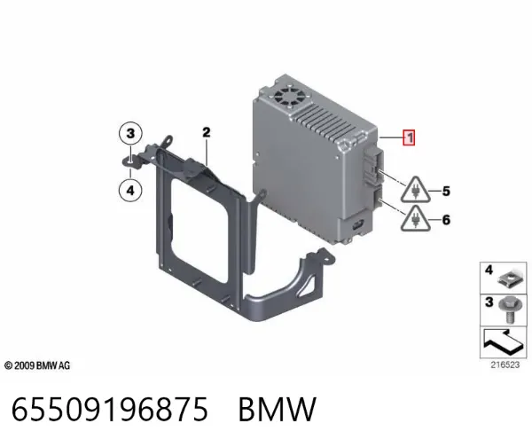 Відеомодуль 65509196875 BMW