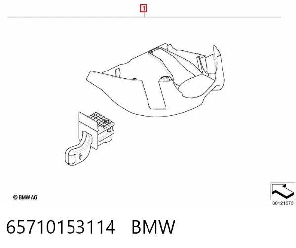  65710153114 BMW