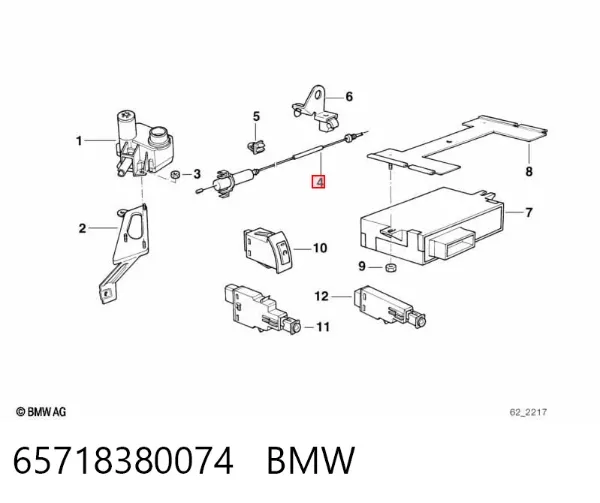  65718380074 BMW