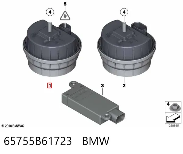  65755B61723 BMW