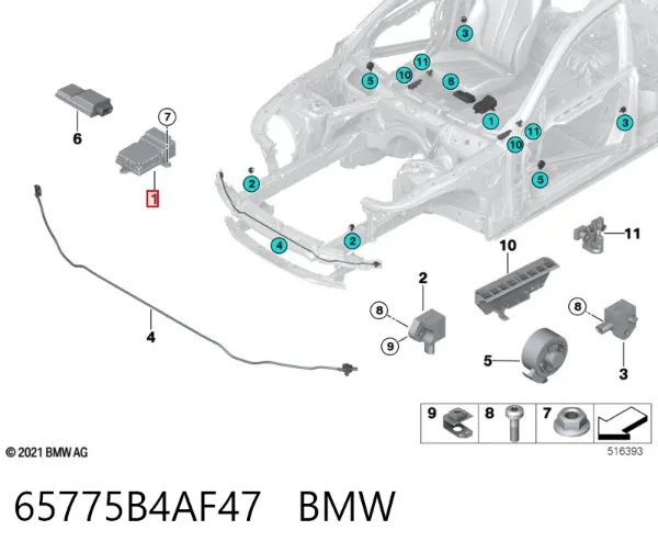  65775B4AF47 BMW