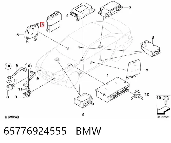 65776924555 BMW
