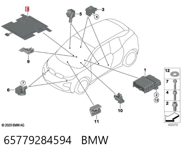  65779284594 BMW
