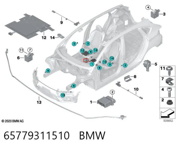  65779311510 BMW