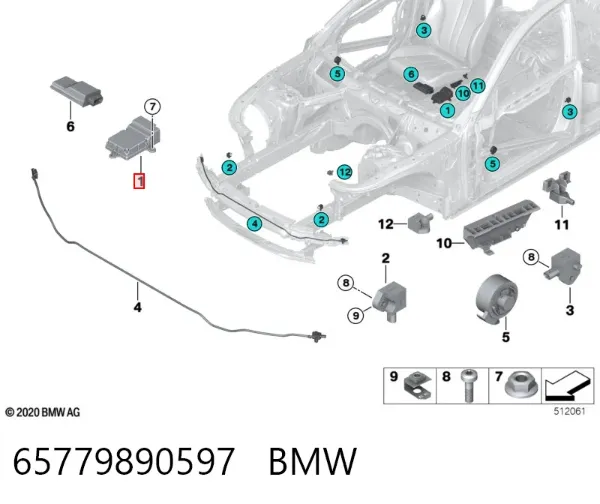  65779890597 BMW