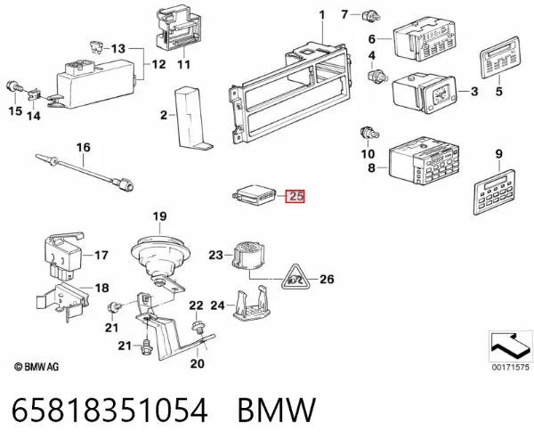  65818351054 BMW