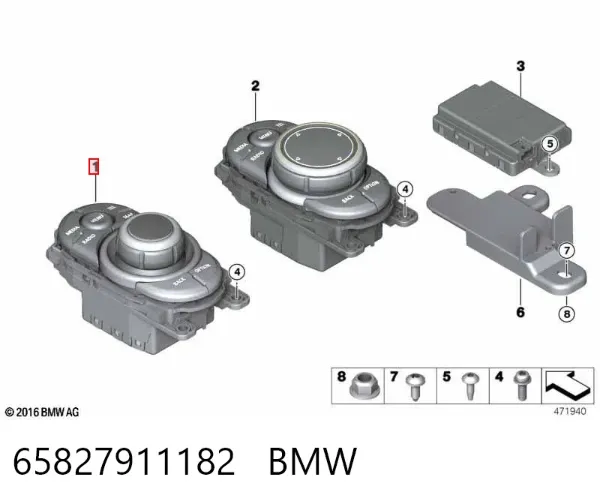  65827911182 BMW
