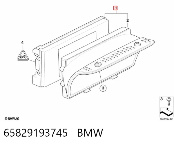  65829193745 BMW