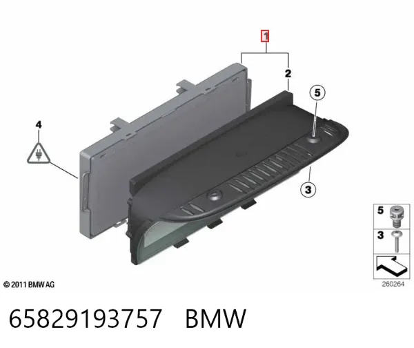  65829193757 BMW