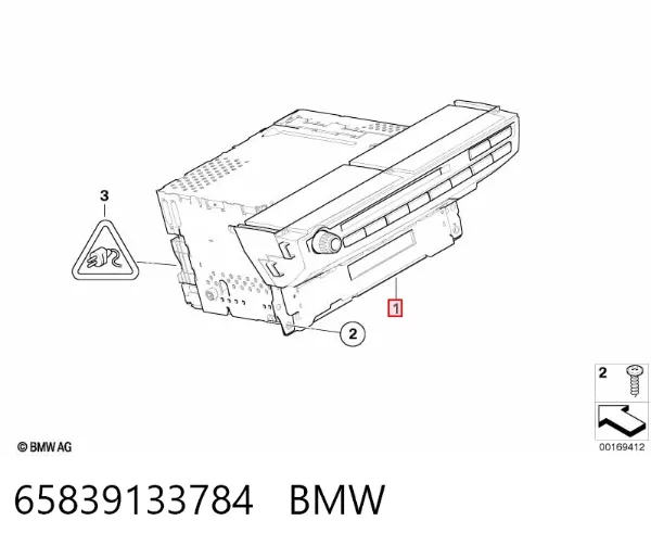 Магнітола BMW X6 E71