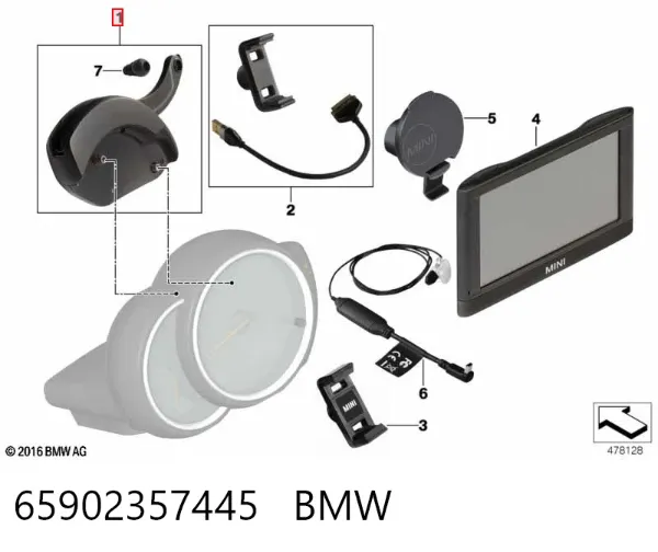  65902357445 BMW