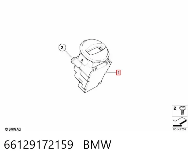  66129172159 BMW