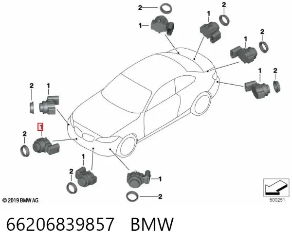  66206839857 BMW