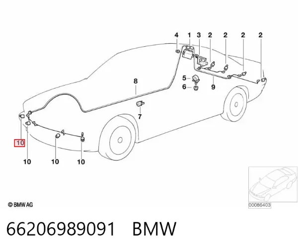  66206989091 BMW