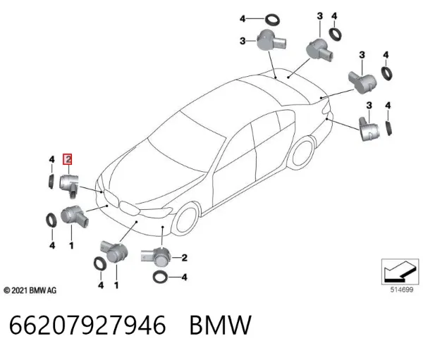  66207927946 BMW