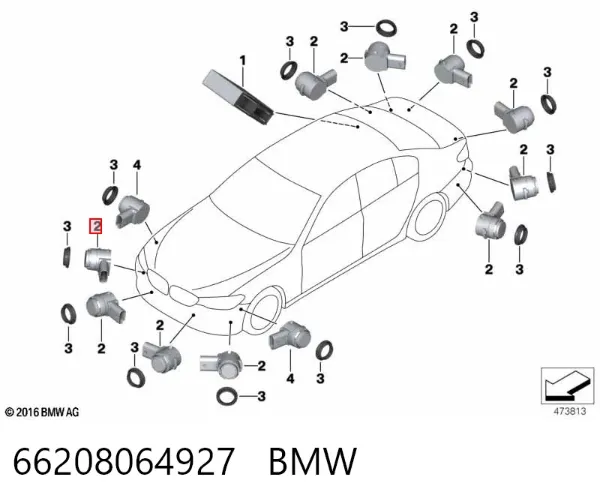  66208064927 BMW
