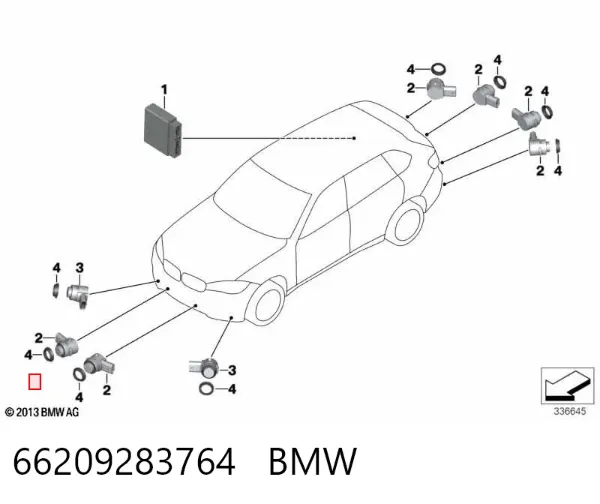  66209283764 BMW