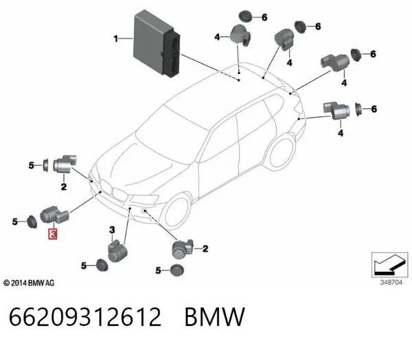  66209312612 BMW
