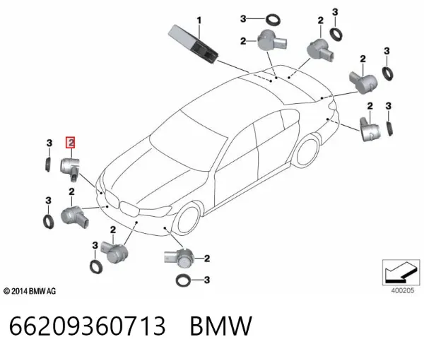  66209360713 BMW