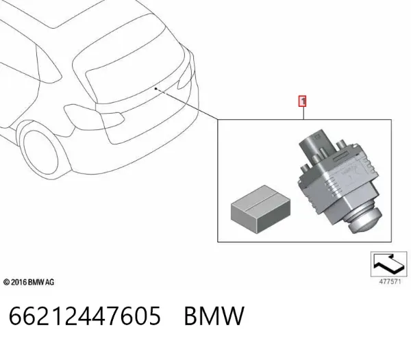  66212447605 BMW