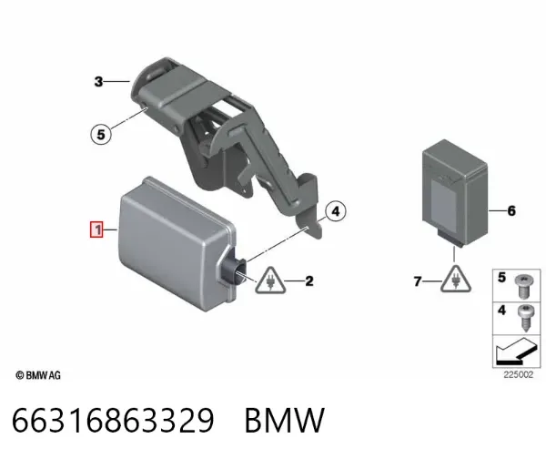  66316863329 BMW