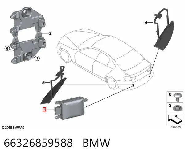  66326859588 BMW