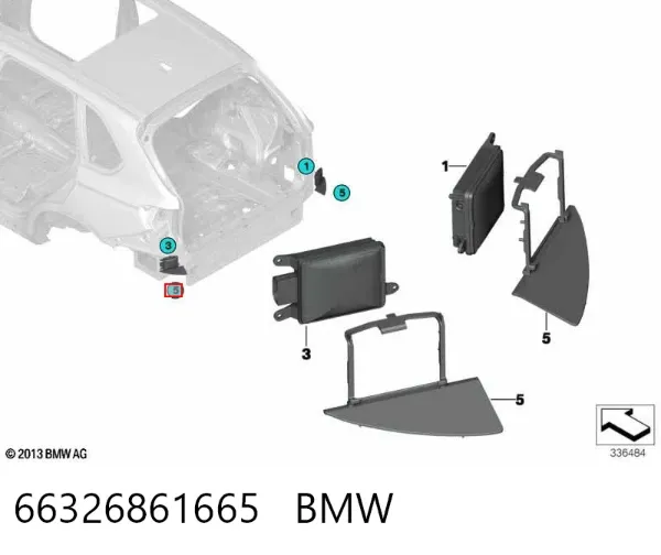  66326861665 BMW