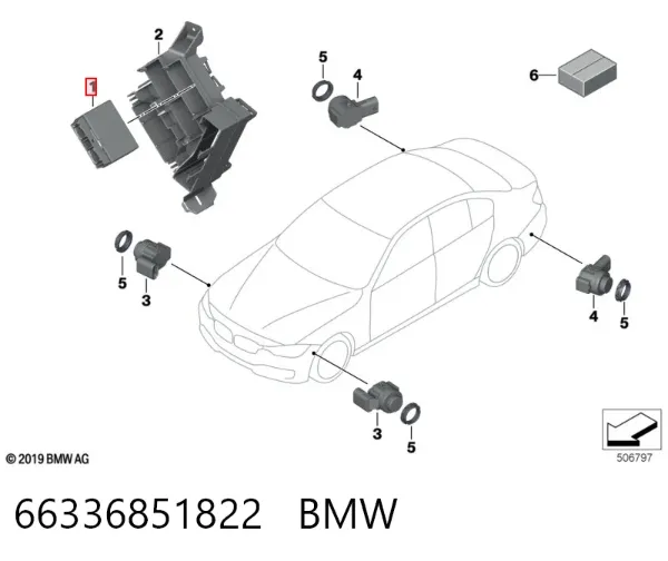  66336851822 BMW