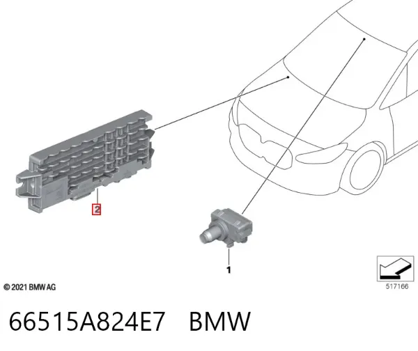  66515A824E7 BMW
