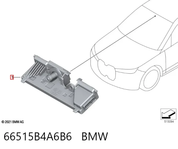  66515B4A6B6 BMW
