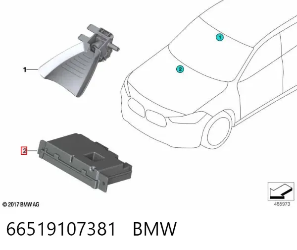  66519107381 BMW