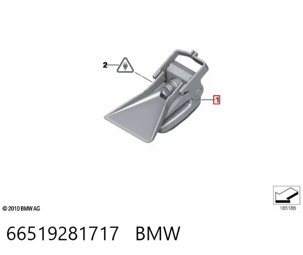 Камера системи забезпечення видимості 9281717 BMW