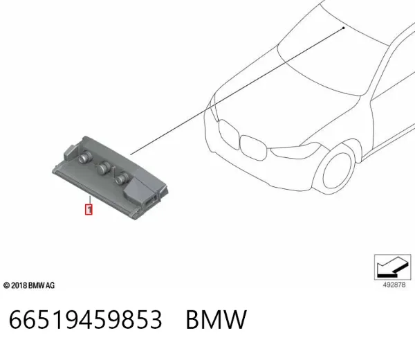  66519891538 BMW