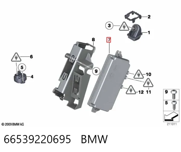  66539220695 BMW