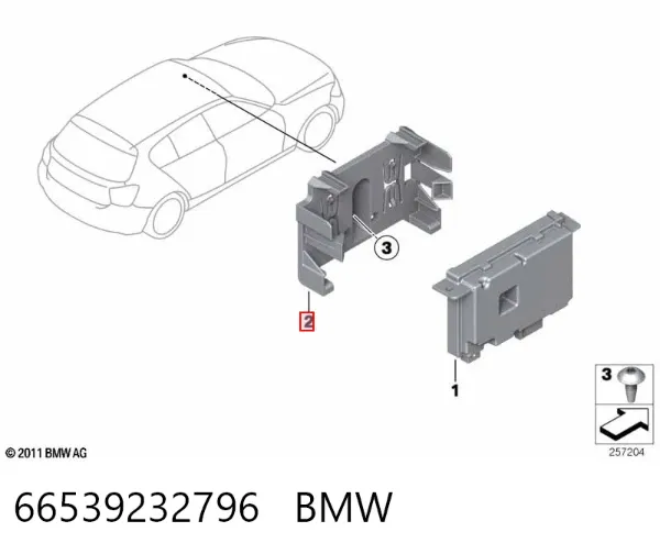  66539232796 BMW
