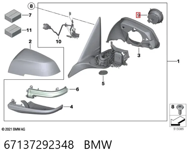  67137292348 BMW
