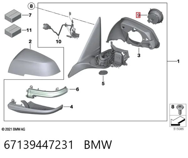  67139447231 BMW
