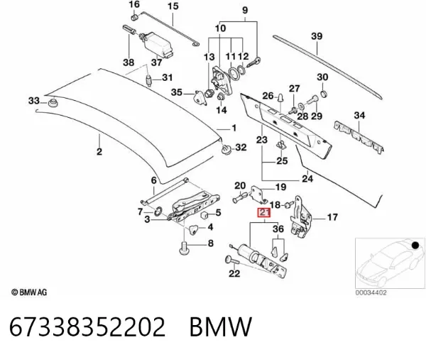  67338352202 BMW