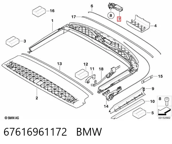  67616961172 BMW