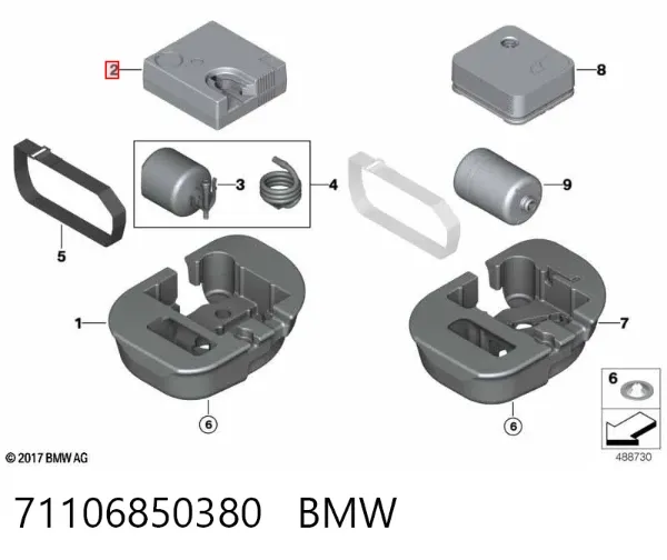  71106850380 BMW