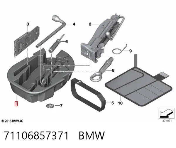  71106857371 BMW