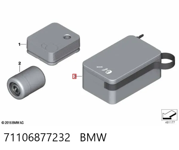  71106877232 BMW