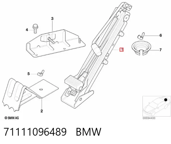  71111096489 BMW