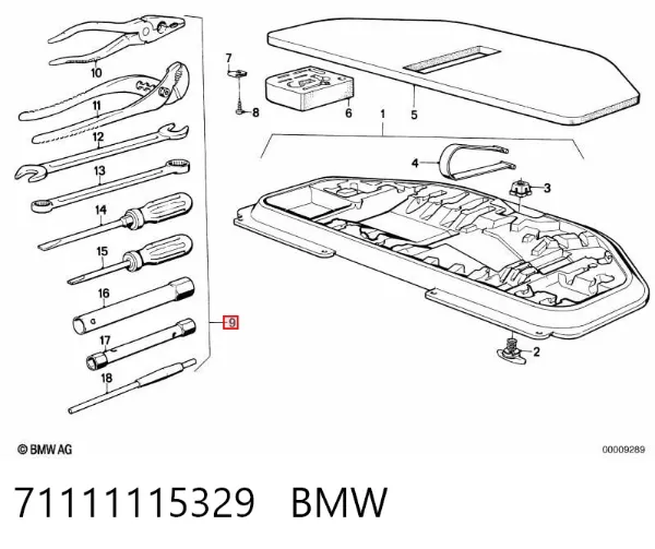  71111115329 BMW