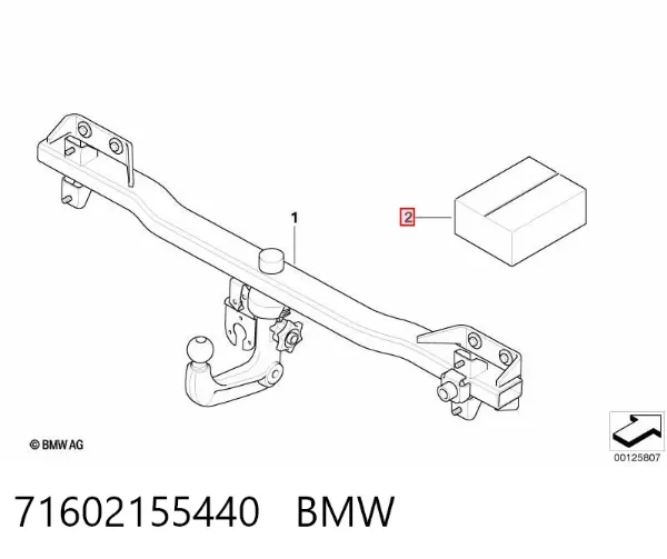  71602155440 BMW